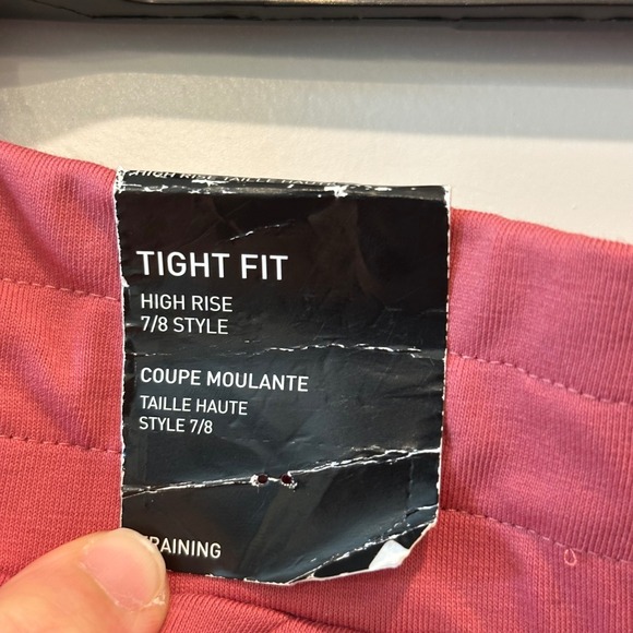 Adidas Women's AEROREADY Wonder‎ Red High Rise 7/8 Tight Fit Training Tights S - Picture 4 of 8